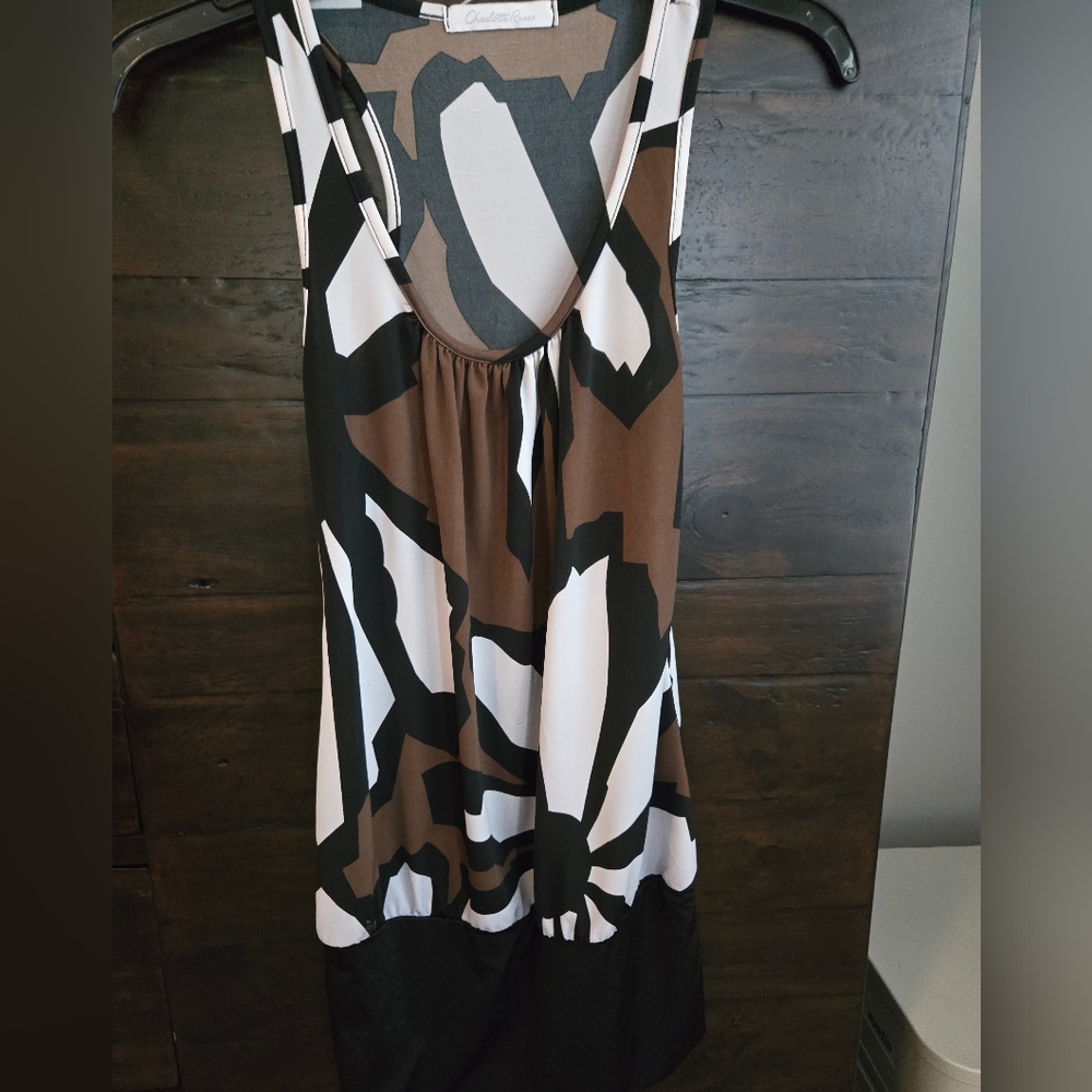 Stylish Brown and Black Women's Skirt
